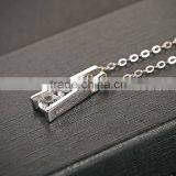 925 Sterling Silver Jewelry Necklace Tower Pendant Necklace for Women thumbnail-3