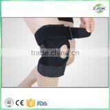Hinged Spring Silicon Gel Sports Knee Support, Knee Brace thumbnail-1