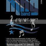 Customize Various Patterns and Text Hot Fix Rhinestone for Clothing thumbnail-1