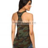 Girls Military Camouflage Camo Racer Back Tank Tops Wholesale thumbnail-3