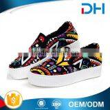 2016 Women Flat Shoes Canvas Slip on Shoes From China Shoe Factory thumbnail-1