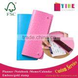 Large Capacity Multifunctional Card Bag PU Leather Passport Storage Handbag Customized Logo thumbnail-1