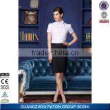Boshi Factory Price 100% Cotton Ladies Office Shirt Women Shirt With OEM Service thumbnail-2
