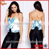 Sexy Fascinating Lady off Shoulder Backless Top Selling Products in