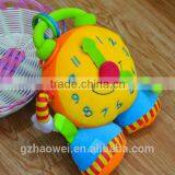 Hign Quality Infant Crib Hanging Baby Toy O'clock Shape Plush Baby Toy thumbnail-3