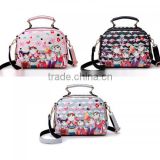 School Girls Go Shopping PU Leather Polyester character pattern 82721 Shoulder Bag