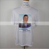 100% Polyester White Color Election T-shirt With Heat Transfer Printing thumbnail-1