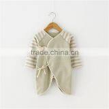 100% Organic Cotton Baby Girls Boys Romper Wholesale Baby Clothing Organic Onesie Baby thumbnail-3