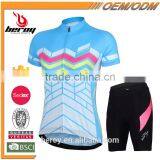 BEROY Female Pro Racing Bikes Set,short Sleeve Cycling Clothes for Bike Racing Competition thumbnail-2