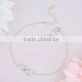 New Design Infinity Symbol Connector Link Cable Chain Fashion Anklet thumbnail-3