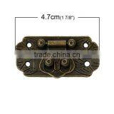 Wholesale Antique Bronze Jewelry Buckle Decorative Wooden Box Lock thumbnail-3