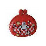 Waterproof Rubber Silicone Coin Purse , Mini Cute Pochi Coin Bag Promotional thumbnail-1