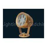 Waterproof Outdoor LED Garden Spotlight With Golden Color Shell IP65 5W 120V - 240V