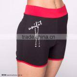 Gym Clothing Women Color Block Dance Short Gym Short thumbnail-3