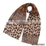 Forest Leopard Print Chiffon Long Towel Wholesale thumbnail-1