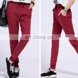 T-WP002 Women Bandage Slim Fit French Terry Sport Pants thumbnail-6