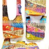 Hobo Cotton Sling Cross Body Messenger Shoulder Bag thumbnail-4