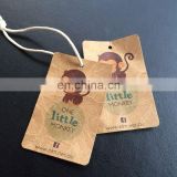 garment crownwin recycled jeans paper hang tag with logo hang tags