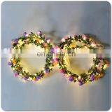 2017 Birthday Party Beautiful Led Wreath / Led Lighting Garland / Wedding Flower Garland