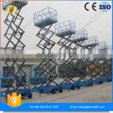 7LSJY Shandong SevenLift 10m 0.8 Ton Hydraulic Scissor Electric Plataformas Elevadoras Detijera Lift Table thumbnail-6