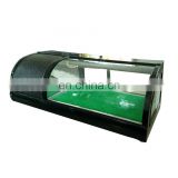 1.2m 1.5m 1.8m Commercial Counter Top Refrigerated Sushi Display Showcase freezers