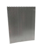 Punching Micro Hole 0.8mm Aperture Sieving Sus304 Metal Mesh Screen China Supplier Manufacture for FiltrationRound Hole 0.4mm Hole Size Stainless Steel Perforated Metal Mesh China Supplier Manufacture thumbnail-4