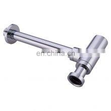 Chrome P-TRAP Brass Basin Sink Waste Trap Drain Kit thumbnail-3