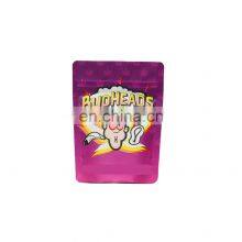 Food Grade Moisture Proof Edibles Gummy Packaging Custom 3.5g Cookie Mylar Bag Stickers Custom Logo thumbnail-1