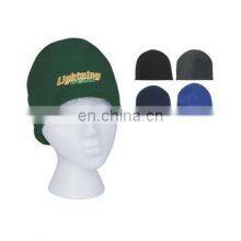 Quality Assurance Double Layer Mens Fleece Beanie Hat, Winter Hat