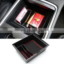 All Weather Car Interior Accessories Custom Fit Central Control Storage Box For Tesla Model Y thumbnail-2