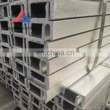 Hot Rolled or Cold Bend GB Q235B Q345B Hot Dip Galvanized Steel Channel Bar Dimensions thumbnail-3