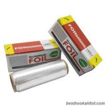 The Fine Quality Extra Thick Printed Sealed Packaging Foil Paper Aluminum Foil Roll Hookah Foil Shiny Side thumbnail-5