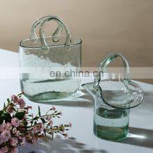 Tabletop Decoration Wholesale Nordic Home Wedding Creative Unique Decorative Bubble Bag Flower Glass Vase thumbnail-5
