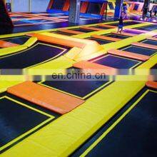 New Commercial Playground Large Size Kids Indoor Trampoline Park With Foam Cubes thumbnail-4