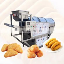 Tumbler Snack Caramel Instant Popcorn Noodles Sprayer Coating Flavor Automatic Seasoning Mix Machine For Potato Chips