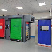 Industrial PVC Fabric Rapid Roller Shutter Door thumbnail-2