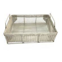 Customized Design 304 Stainless Steel Woven Mesh Basket For Storage thumbnail-1