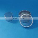 Hot Sale Empty Aluminum Cosmetic Container Face Cream Jar / Aluminum Cosmetic Jar Gel Containers With Clear Lid thumbnail-1