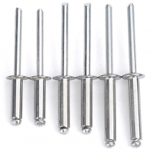 304 Stainless Steel Pressure Riveting Hollow Rivet Pull Rivet Screw 304 Stainless Steel Open Hollow Rivet Flat Head thumbnail-2