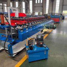 High Speed Steel Roofing Rainwater Collection Gutter Machine Metal Downspout Roll Forming Equipment for Tile Making thumbnail-4