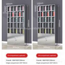 High Capacity Drinkware Storage System: Stainless Steel Rack for Thermos and Sports Bottles thumbnail-1