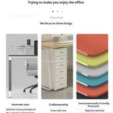 HN-NSD1 Nordic Style Metal Drawer Unit With Wheels, Matte Finish, Smooth Glide Operation, Decorative Office Furniture for Modern Interior thumbnail-4