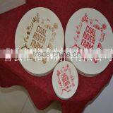 Mini Round Wooden Cheese Box