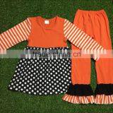 Children's Autumn Cotton Clothes Halloween Outfit Wholesale Remake Solid Color Clothes Suit Sets Fall Children Clothing thumbnail-2