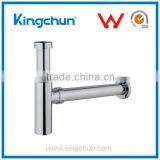 Watermark Chrome-Plated Brass Waste Bottle Trap Drain Plumbing Bathroom Siphon thumbnail-1