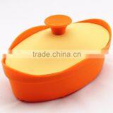 Good Quality Silicone Produce Wholesale Silicone Sandwich Lunch Box