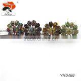 Wholesale flower variety of color Rhinestone Ring