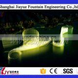 Gas Explosion Fountain With Music in the Lake