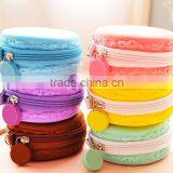 High Quality Macaron Cake Shape Silicone Waterproof Coin Purses thumbnail-6