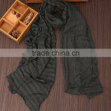 New Long Viscose Gradient Striped Turkey Scarf thumbnail-3